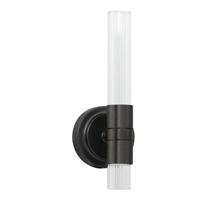 Maxim Lighting 16161CRBK Ovation 2 Light Black Wall Sconce - Front View