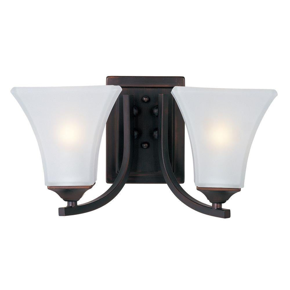 Maxim Lighting 20099FTOI Aurora Oil Rubbed Bronze Bath Vanity Wall Light - Alternate View