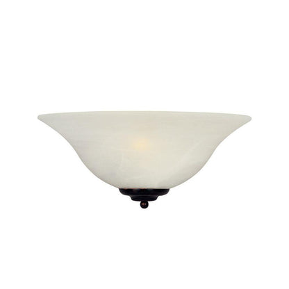 Maxim Lighting 20582MROI Essentials 1 Light Oil Rubbed Bronze Wall Sconce