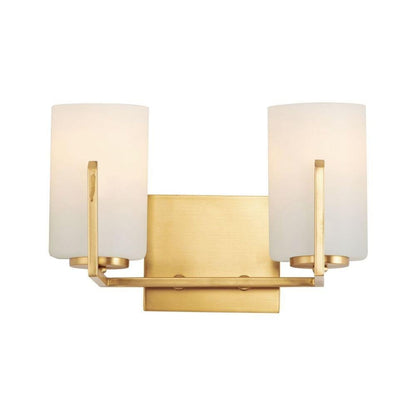 Maxim Lighting 21282SWSN Dart 2 Light 12.5 inch Satin Nickel Bath Vanity Wall Light