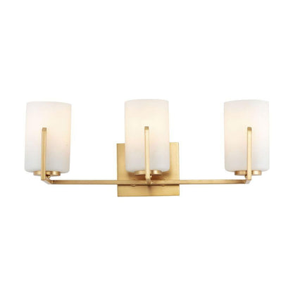 Maxim Lighting 21283SWSBR Dart 3 Light 21.25 inch Satin Brass Bath Vanity Wall Light - Front View