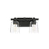 Maxim Lighting 21382CLBK Cubos 2 Light 14 Inch Black Wall Sconce