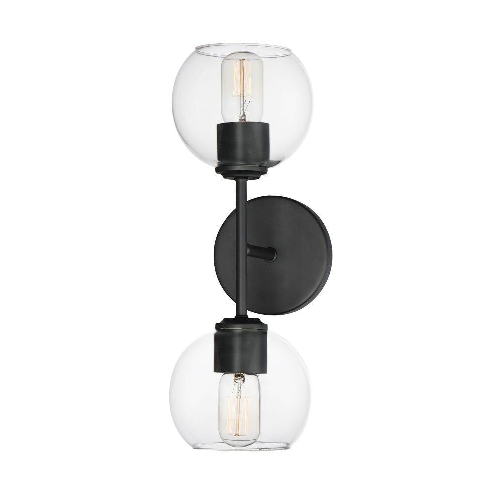 Maxim Lighting 21632CLNAB Knox 2 Light 17 inch Natural Aged Brass Wall Sconce