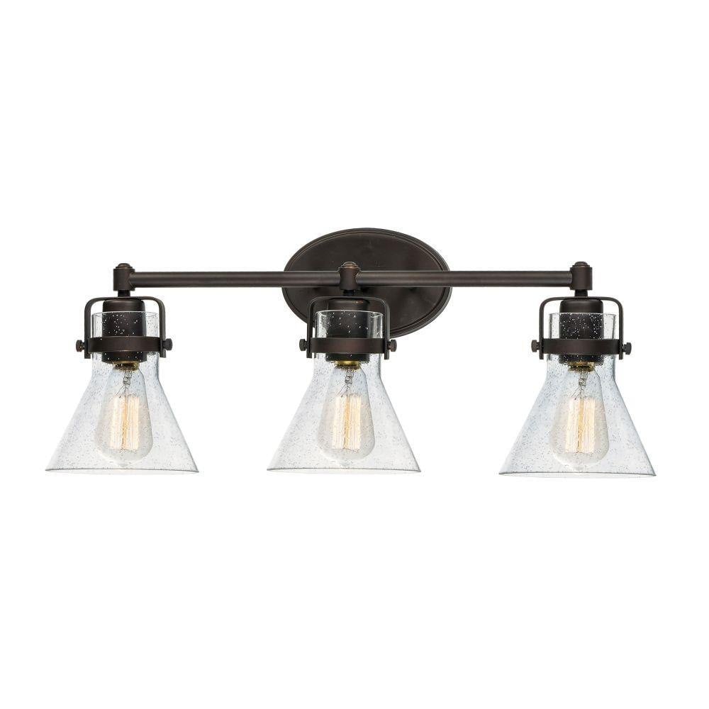 Maxim Lighting 26113CDPC Seafarer 3 Light 24.25 Inch Polished Chrome Bath Vanity Wall Light - Front View