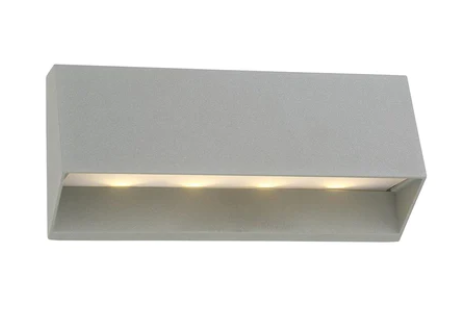 Eurofase Lighting 31589-017 Ontario LED 4 inch Marine Grey Outdoor Wall Mount