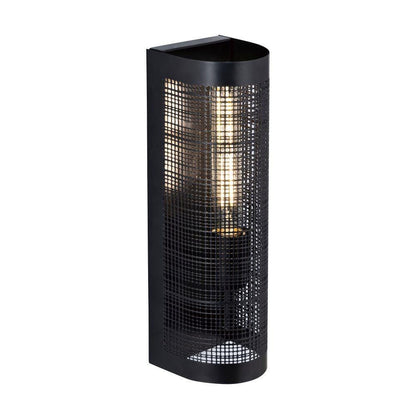 Maxim Lighting 31220BK Hatcher 1 Light Black Outdoor Wall Sconce - Angled View