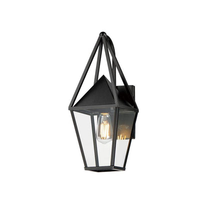 Maxim Lighting 3162CLBK Bavaria 1 Light 18 inch Matte Black Outdoor Wall Sconce - Angle View