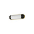 Maxim Lighting 39561SWBKNAB Capsule 1 Light 18 inch Black/Natural Aged Brass Bath Vanity Wall Light