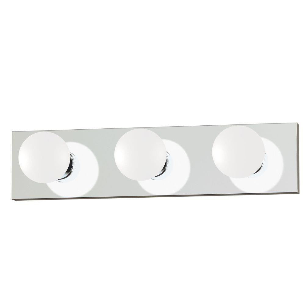 Maxim Lighting 4453PC Essentials 3 Light 18 inch Polished Chrome Bath Vanity Wall Light