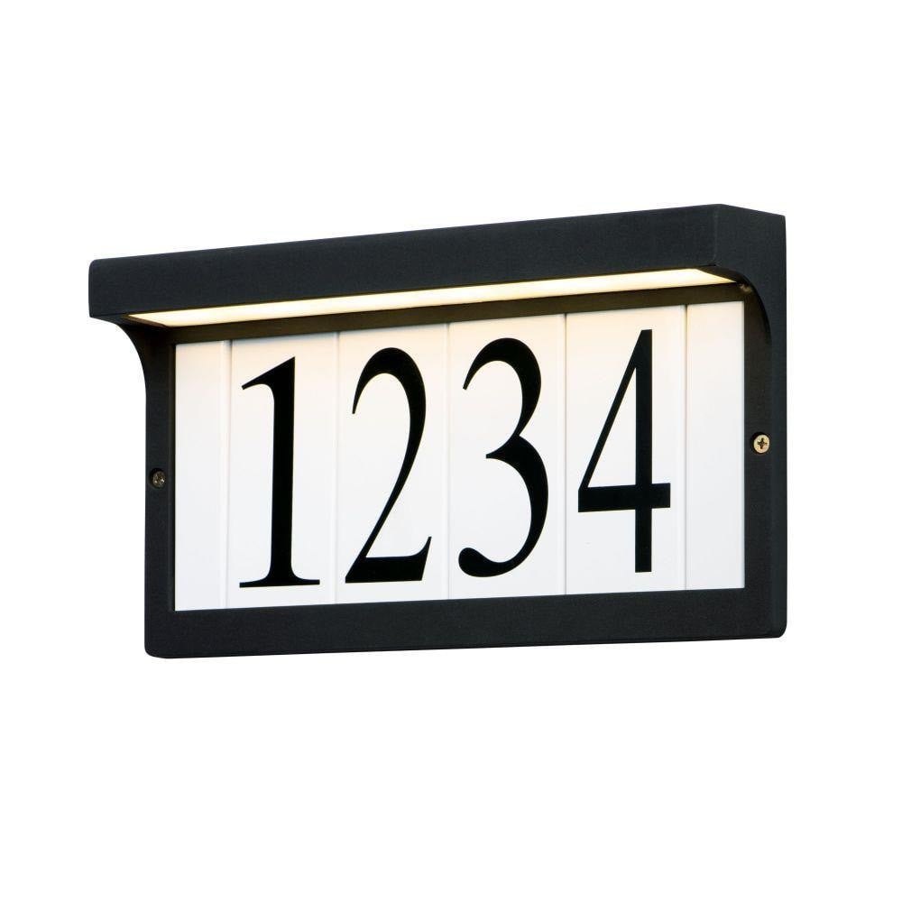 Maxim Lighting 53610WT Address 1 Light 12.5 inch White Address Light