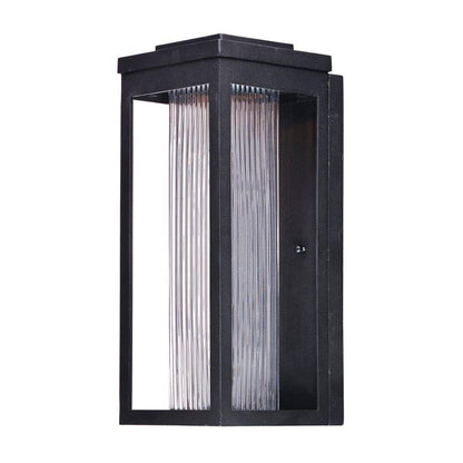 Maxim Lighting 55904SWBK Salon 1 Light 15 inch Black Outdoor Wall Light - Main View