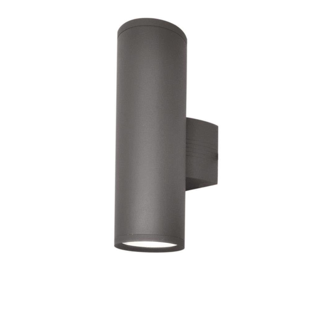 Maxim Lighting 86102ABZ Lightray 2 Light Architectural Bronze Outdoor Wall Sconce Angled View