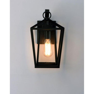 Maxim Lighting 3175CLBK Artisan 1 Light Black Outdoor Wall Lantern - Lifestyle Side View