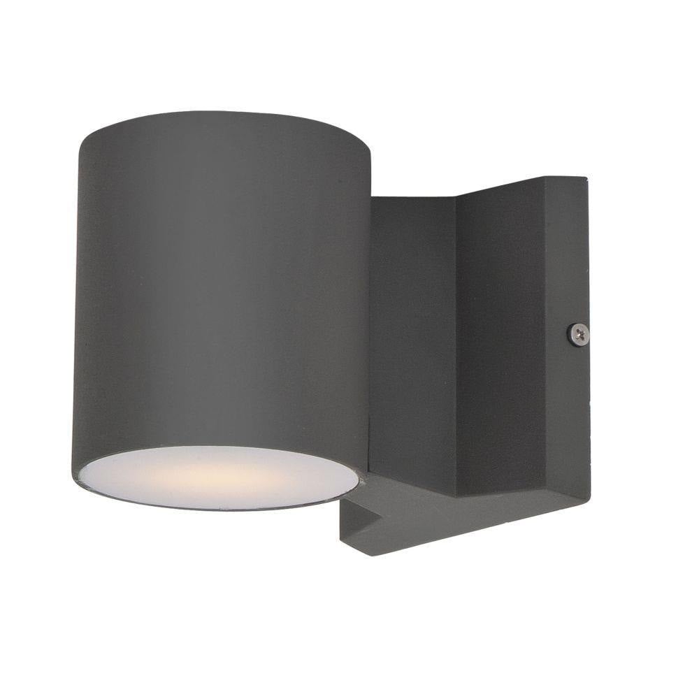 Maxim Lighting 86106AL Lightray 2 Light 4 inch Brushed Aluminum Outdoor Wall Sconce