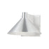 Maxim Lighting 86141BK Conoid 1 Light 8 inch Outdoor Wall Light in Brushed Aluminum