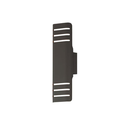 Maxim Lighting 86174BK Lightray 2 Light 17.25 inch Black LED Outdoor Wall Sconce
