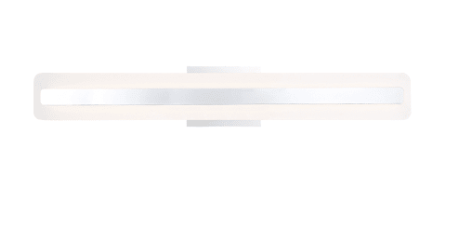 Eurofase Lighting 30185-012 Savona 24" Wide LED Bath Bar Vanity Light, Wattage 11W, Color Temperature 3000K, Chrome Finish