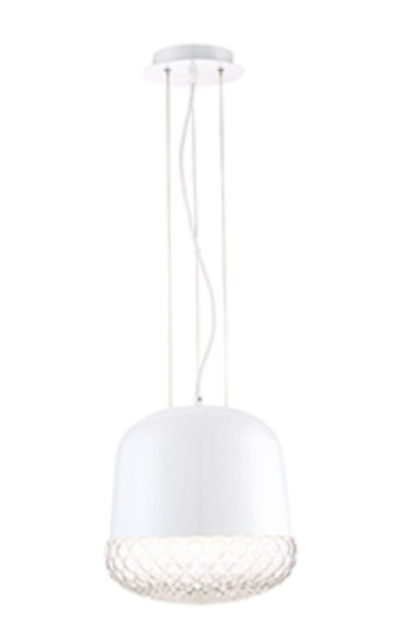 Eurofase Lighting 31868-020 Corson 10 Inch Pendant Light White Finish
