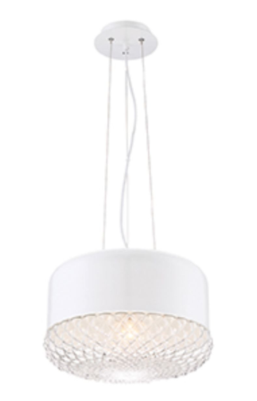Eurofase Lighting 31869-027 Corson 14 Inch Pendant Light White Finish