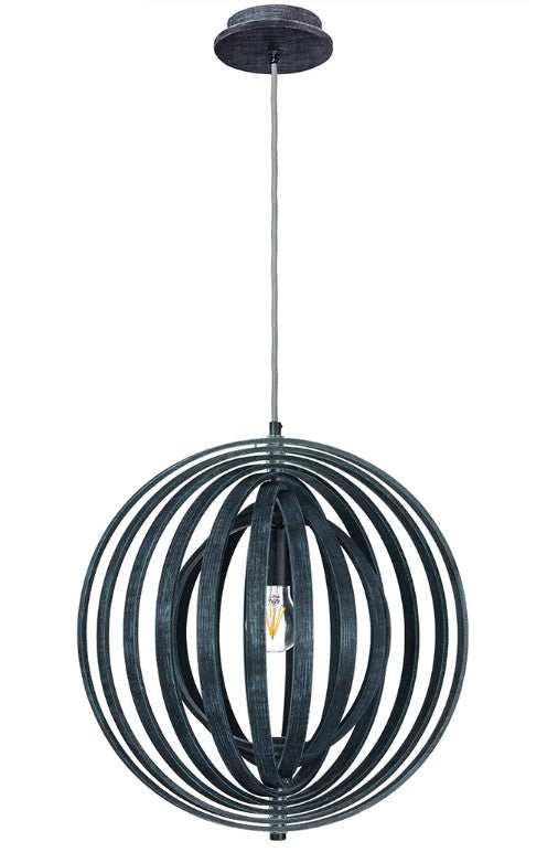 Eurofase Lighting 31874-042 Abruzzo Small 1 Light Pendant Navy Blue