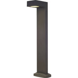 Eurofase Lighting 31909-027 LED Bollard 120V 7 watt Graphite Grey Outdoor Bollard Light