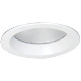 Elco Lighting EL5224W Reflector Trim for 5" LED Integrated Housing With Regressed Frosted Lens - White