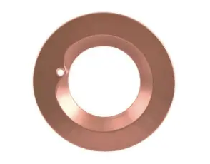 Keystone KT-RDLED-EM-8A-BR-TRIM 8-in Interchangeable Trim for Emergency Commercial Downlight, Bronze