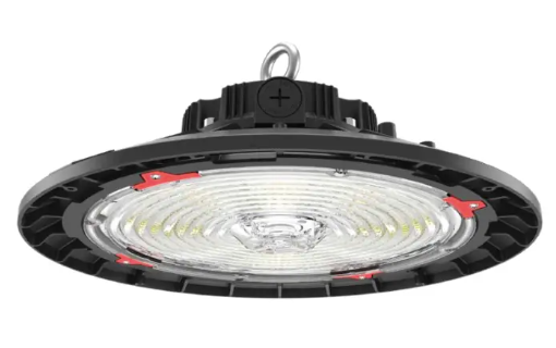 Keystone KT-RHLED200PS-12C-8CSB-VDIM /G2 UFO LED High Bay, 32,330 Max Lumens, Selectable Wattage, Multi-Color Temperature, Voltage 120-277V