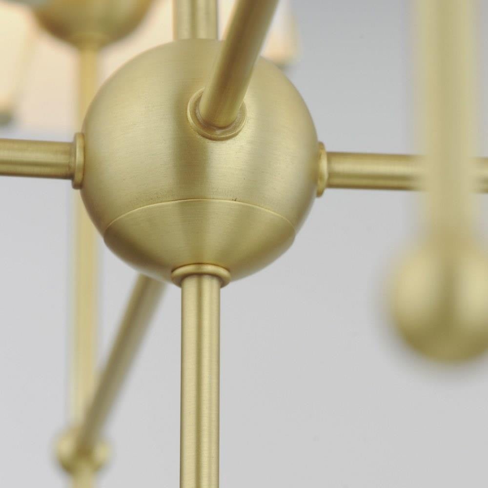 Maxim Lighting 32364WTSN Huntington 4 Light 26 Inch Satin Nickel Chandelier Ceiling Light - Detail View