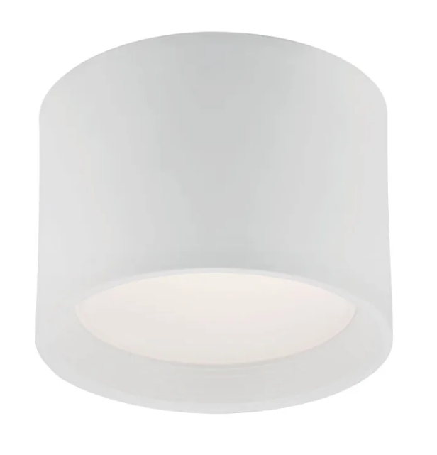Eurofase Lighting 32683-011 Benton LED 7 inch White Flush Mount Ceiling Light, Small