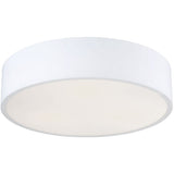 Eurofase Lighting 32694-017 Napoleon LED 18 inch White Flush Mount Ceiling Light