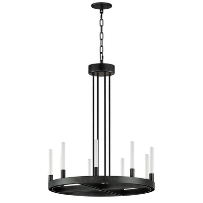 Maxim Lighting 16162CRGLD Ovation 9 Light Gold Chandelier Ceiling Light - Full View