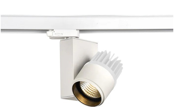 Eurofase Lighting 32989-35-02 10W Cylindrical Track Head, 850 lm, 120V, 3500K, White Finish