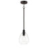 Maxim Lighting 11112CLSBR Babylon 1 Light Satin Brass Pendant Ceiling Light
