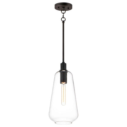Maxim Lighting 11114CLSN Babylon 1 Light 16 Inch Satin Nickel Pendant Ceiling Light