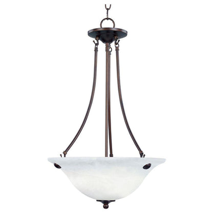 Maxim Lighting 2682MROI Malaga 3 Light 16 inch Oil Rubbed Bronze Pendant Ceiling Light