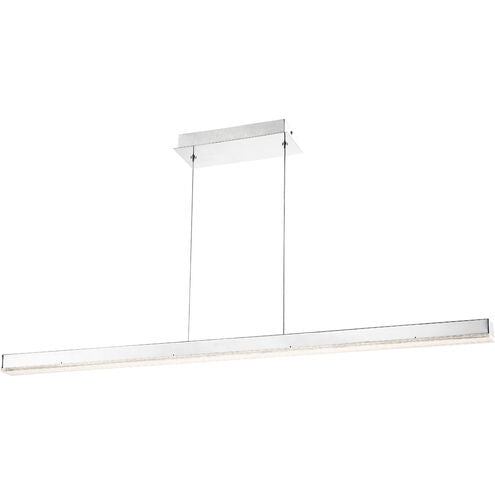 Eurofase Lighting 34101-018 Santi LED 2 inch Chrome Chandelier Ceiling Light, Large