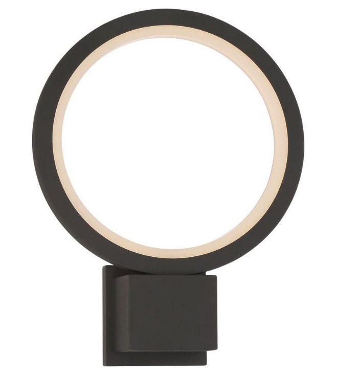 Eurofase Lighting 34120-019 Signature LED 16 inch Graphite Grey Outdoor Wall Sconce