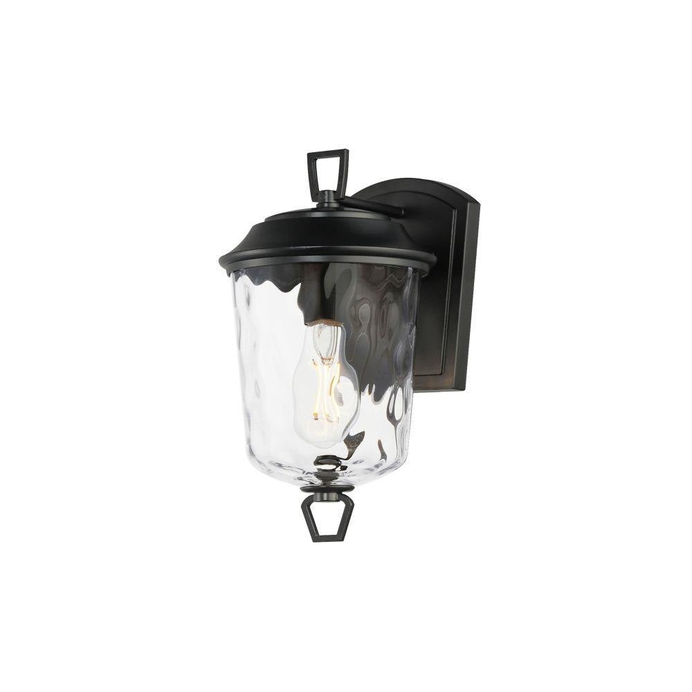 Maxim Lighting 34211WGDBZ Prescott 1 Light 12.5 inch Dark Bronze Outdoor Wall Light - Front View on White