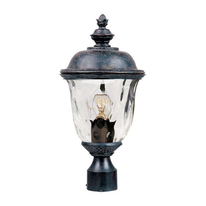 Maxim Lighting 3426WGOB Carriage House DC 1 Light Oriental Bronze Outdoor Post Mount Light