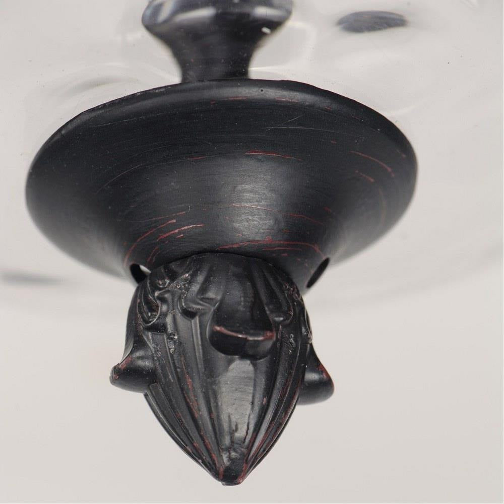 Maxim Lighting 3429WGOB Carriage House DC - Oriental Bronze Finial Detail