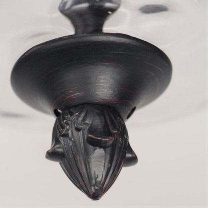 Maxim Lighting 3429WGOB Carriage House DC - Oriental Bronze Finial Detail
