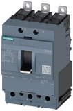 Siemens 3VA4150-4ED34-0AA0 Breaker 3VA41 3P 50A 25KA FTFM Load, Black