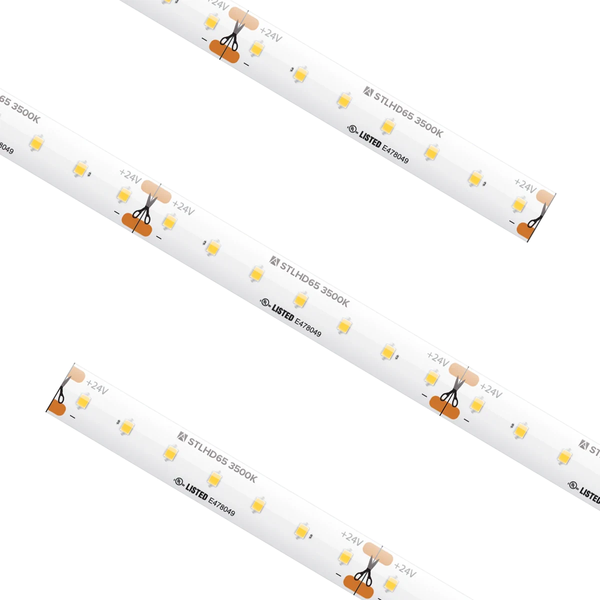 American Lighting STLHD65-NW-16 Trulux High Density Standard Grade LED Tape Light - 16.4FT Reel - 3500K - 210 Lumens/FT