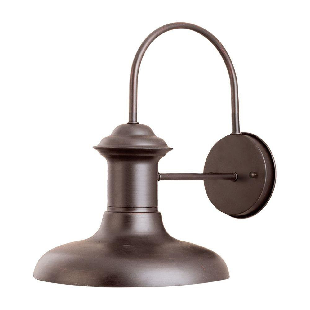 Maxim Lighting 35001EB Wharf 1 Light Empire Bronze Outdoor Wall Lantern