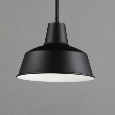 Maxim Lighting 35017BK Pier M 1 Light 8 Inch Black Outdoor Pendant - Close-Up Detail View
