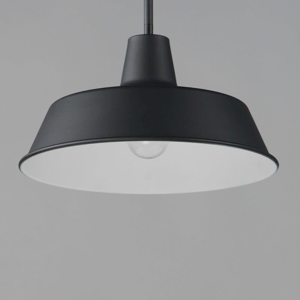 Maxim Lighting 35019BK Pier M 1 Light 14 inch Black Outdoor Pendant - Bottom Interior View