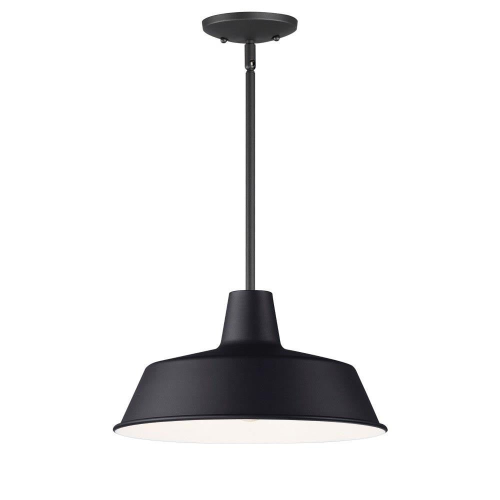 Maxim Lighting 35019BK Pier M 1 Light 14 inch Black Outdoor Pendant - Full View