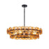 Maxim Lighting 21823GNWBR Loren 6 Light 32 Inch Vintage Green Weathered Brass Chandelier Ceiling Light