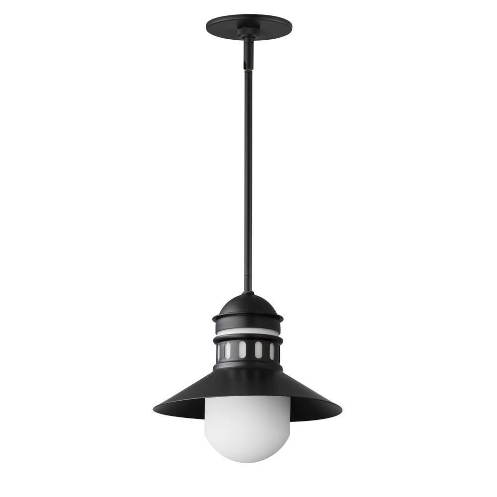 Maxim Lighting 35121SWBK Admiralty 1 Light 12 inch Black Outdoor Pendant - Main View